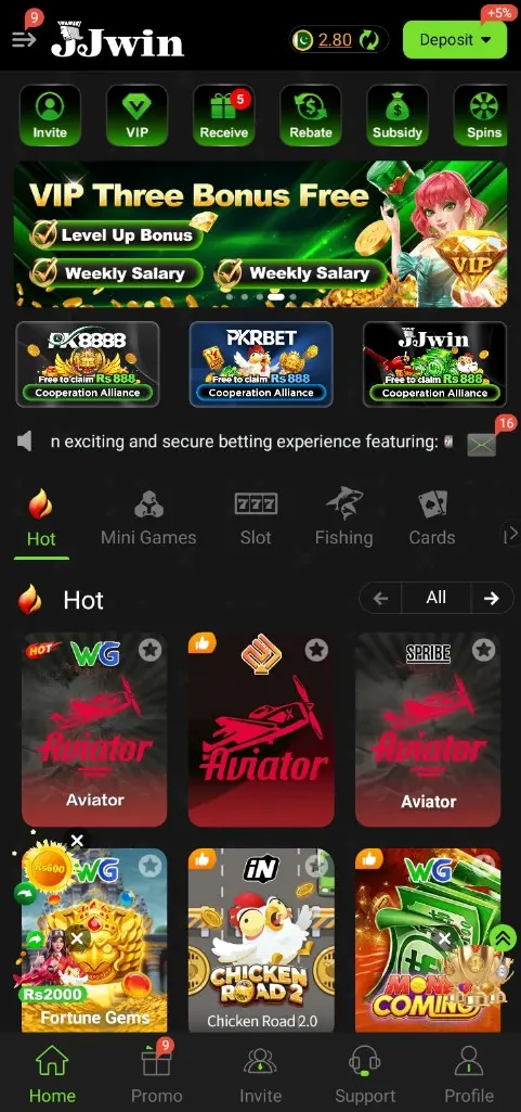 JJWin Game